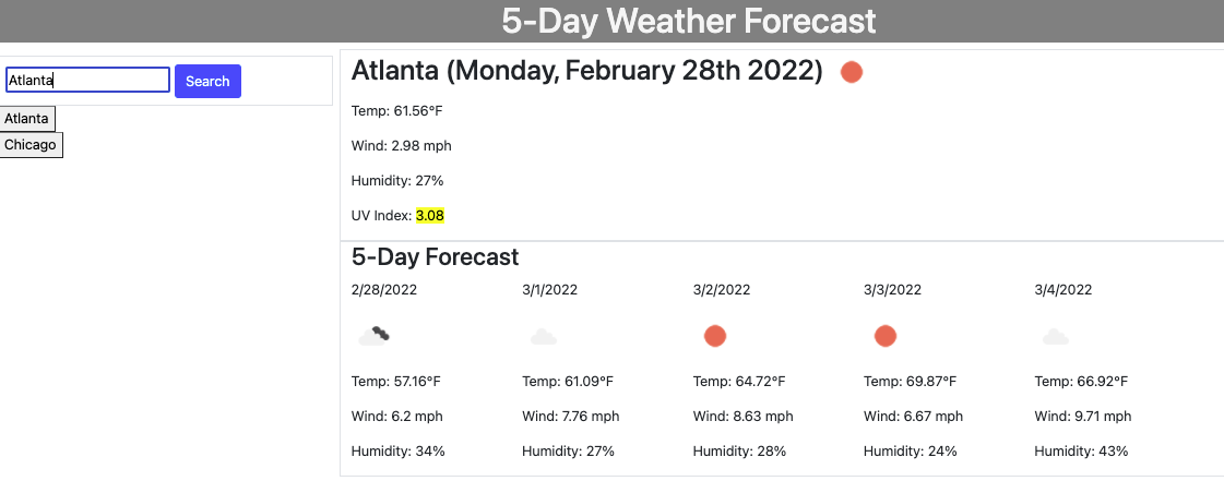 Weather Project Image